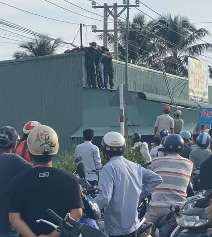 Hiện trường vụ điện giật