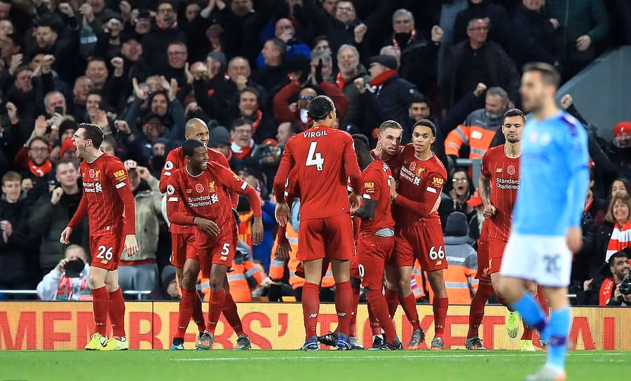 Chiến thắng thuyết phục của Liverpool trước đối thủ cạnh tranh Man City. Ảnh: DM