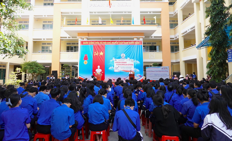 Quang cảnh lễ phát động. Ảnh: Mộc Trà