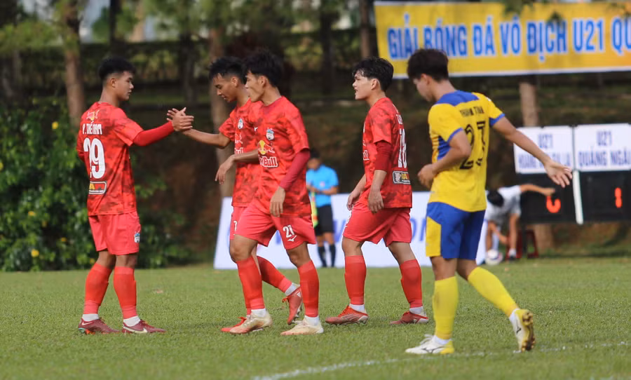 U21 HAGL có chiến thắng với tỷ số hủy diệt đối thủ Ảnh: Văn Ngọc