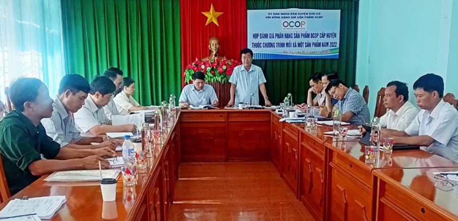 Toàn cảnh buổi họp đánh giá. Ảnh: Mỹ Duyên