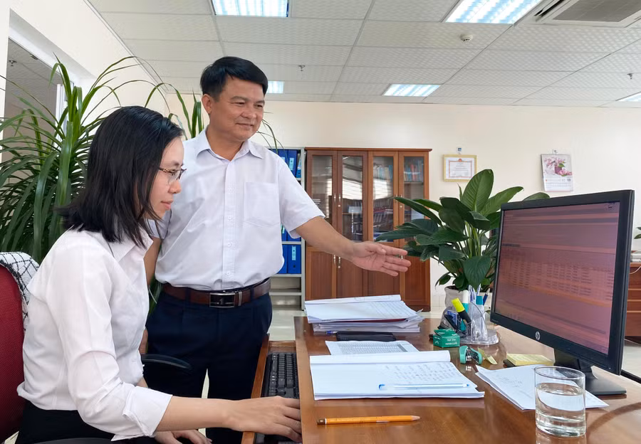 Hiện nay, tất cả thông báo thuế, quyết định cưỡng chế nợ thuế được thực hiện và gửi theo phương thức điện tử. Ảnh: Hải Bình