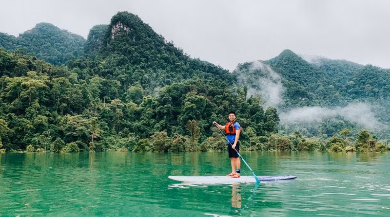 Tỉnh Quảng Bình cho phép khảo sát, thử nghiệm sản phẩm du lịch mới tại Tân Hóa. Ảnh: Cổng TTĐT tỉnh Quảng Bình.