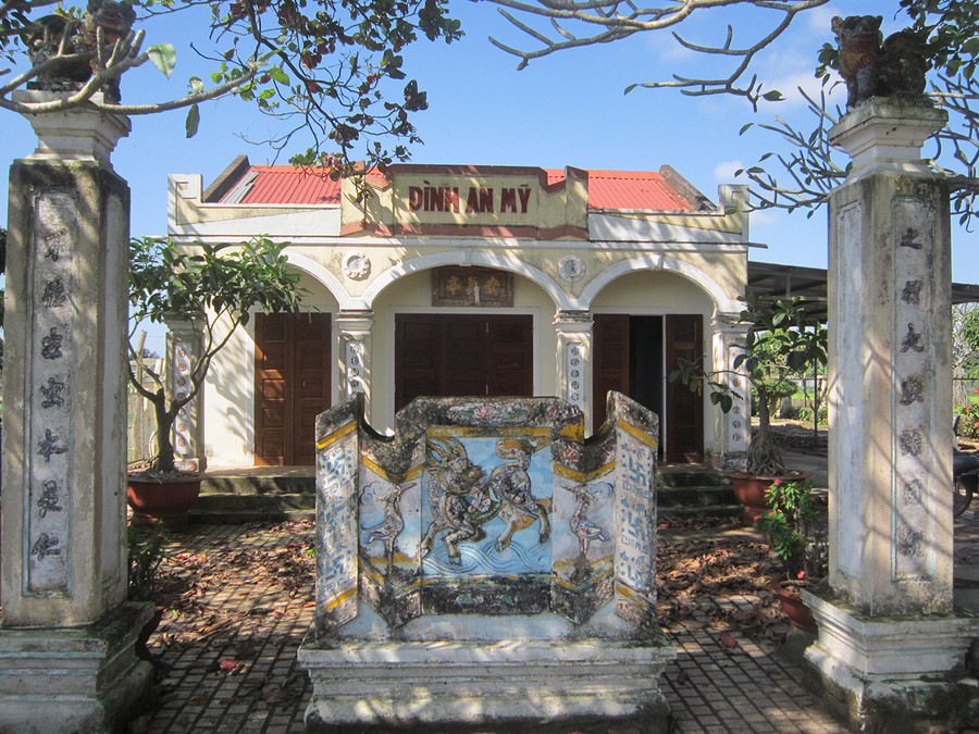 Đình An Mỹ-ngôi đình cổ xưa nhất của các làng Việt còn lại ở Pleiku. Ảnh: Ngọc Tấn