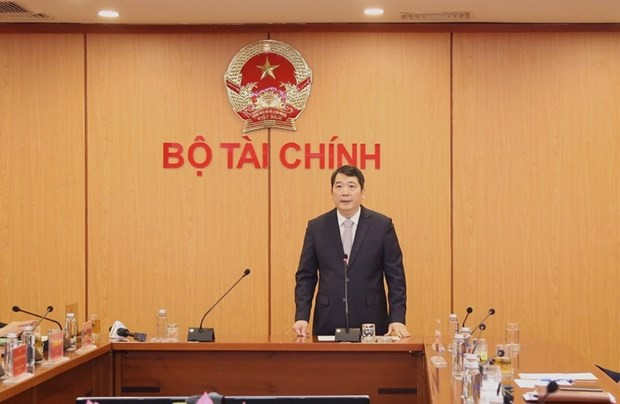 Tân Thứ trưởng Cao Anh Tuấn phát biểu nhận nhiệm vụ. (Nguồn: Tạp chí Tài chính) Tân Thứ trưởng Cao Anh Tuấn phát biểu nhận nhiệm vụ. (Nguồn: Tạp chí Tài chính)