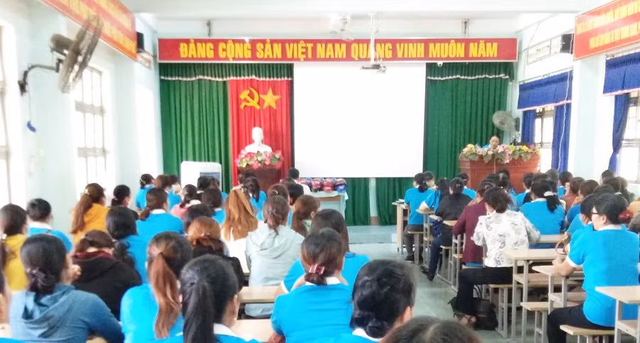 Quang cảnh buổi truyền thông. Ảnh: Hoa Mai Ảnh: Hoa Mai