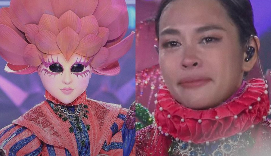 Ngọc Mai khóc khi giành quán quân. Ảnh: Chương trình cung cấp.