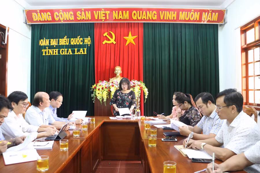 Quang cảnh buổi giám sát. Ảnh: Quang Tấn