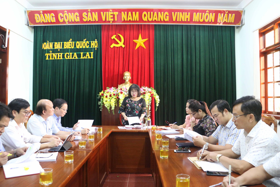 Quang cảnh buổi giám sát. Ảnh: Quang Tấn