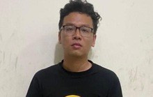Đối tượng Nguyễn Hoàng Minh sau khi bị công an tạm giữ Đối tượng Nguyễn Hoàng Minh sau khi bị công an tạm giữ