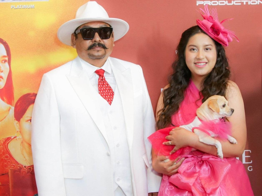 Angelina tham gia phim Sám hối khi đang học tại một trường quốc tế ở TP.HCM. Cô bé hiện du học tại Mỹ. Ảnh: NVCC