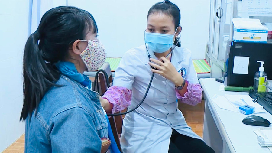 Chương trình khám sàng lọc tại cộng đồng đóng vai trò quan trọng trong công tác phòng-chống bệnh lao. Ảnh: Vũ Chi Chương trình khám sàng lọc tại cộng đồng đóng vai trò quan trọng trong công tác phòng-chống bệnh lao. Ảnh: Vũ Chi