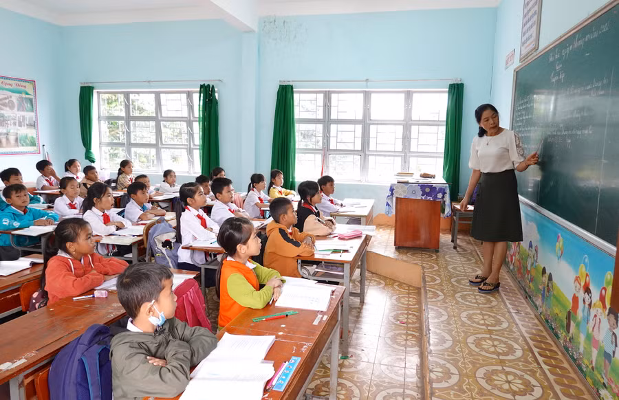 Chất lượng giáo dục đại trà lẫn mũi nhọn của Gia Lai không ngừng được nâng cao qua các năm. Ảnh: Mộc Trà