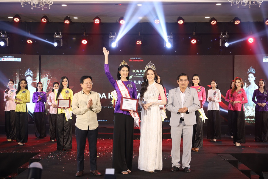 Kiều Nhung thuộc nhóm thí sinh được đánh giá cao từ đầu cuộc thi vì có kinh nghiệm trình diễn cùng ngoại hình vượt trội. Ảnh: BTC