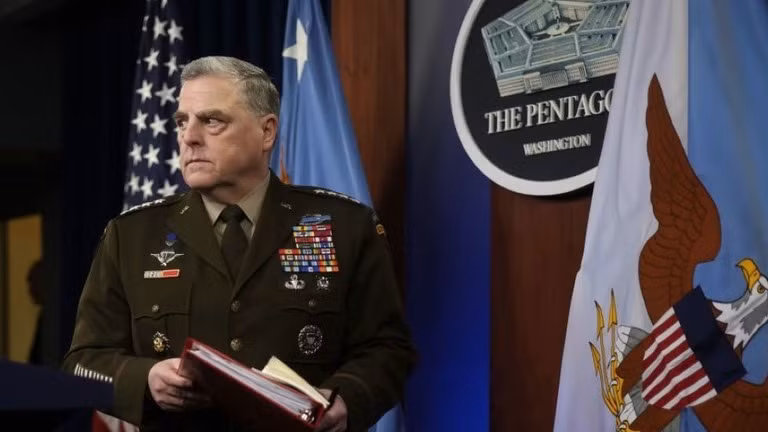 Chủ tịch Hội đồng Tham mưu trưởng liên quân Mỹ, Đại tướng Mark Milley. Ảnh: AFP