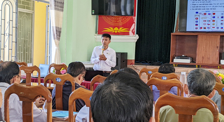 Quang cảnh buổi tập huấn. Ảnh: Nguyễn Hiền Quang cảnh buổi tập huấn. Ảnh: Nguyễn Hiền