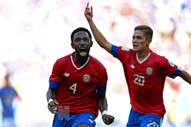 Costa Rica thắng trận đầu tại World Cup 2022. (Ảnh: AFP/TTXVN) Costa Rica thắng trận đầu tại World Cup 2022. (Ảnh: AFP/TTXVN)