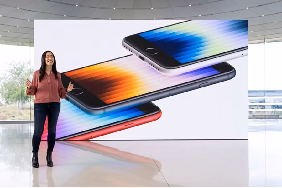 iPhone SE đời thứ 3 đã được ra mắt trong năm 2022. Ảnh: Apple