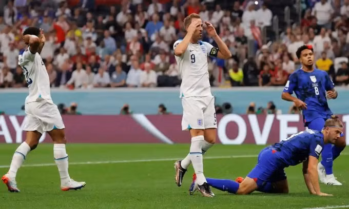 Đội tuyển Anh đã có một số cơ hội nhưng không tận dụng thành công. Ảnh: FIFA Đội tuyển Anh đã có một số cơ hội nhưng không tận dụng thành công Ảnh: FIFA