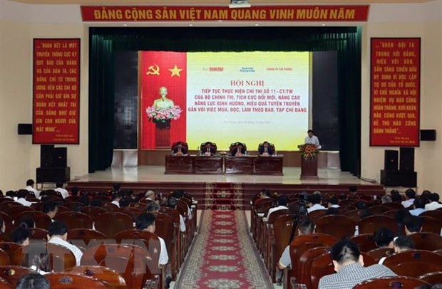 Quang cảnh hội nghị. (Ảnh: Minh Huệ/TTXVN)