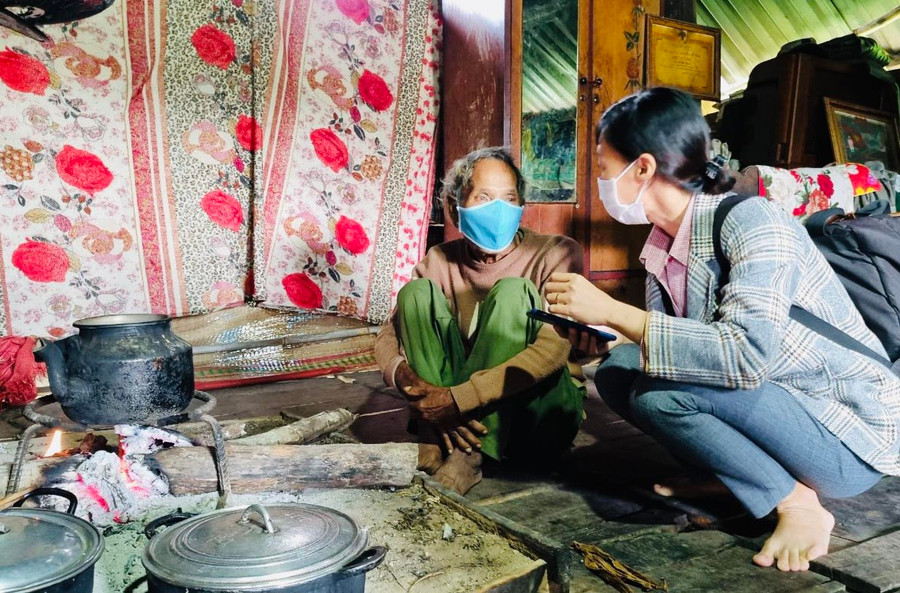 Nhờ được điều trị bệnh lao kịp thời, sức khỏe ông Lê Mô Toai (buôn Ma Giai, xã Đất Bằng) đã dần ổn định trở lại. Ảnh: Vũ Chi Nhờ được điều trị bệnh lao kịp thời, sức khỏe ông Lê Mô Toai (buôn Ma Giai, xã Đất Bằng) đã dần ổn định trở lại. Ảnh: Vũ Chi