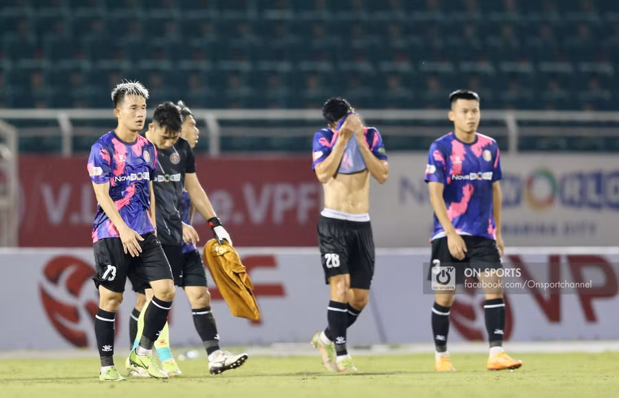 Sài Gòn FC có nguy cơ giải thể ngay sau khi V.League 2022 khép lại.