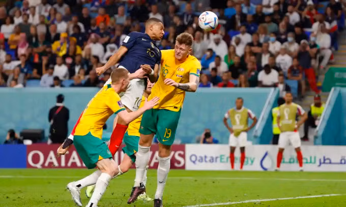 Mbappe đã kịp ghi tên mình lên bảng tỷ số Ảnh: FIFA
