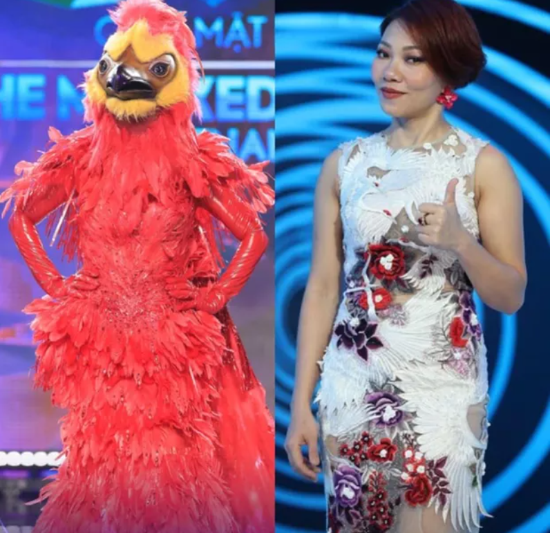 Diva Hà Trần hóa Phượng Hoàng Lửa. Ảnh: Chương trình cung cấp Diva Hà Trần hóa Phượng Hoàng Lửa. Ảnh: Chương trình cung cấp
