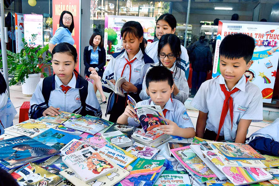  Đổi mới hoạt động của thư viện trong xây dựng, phát triển kỹ năng đọc, tiếp cận và xử lý thông tin cho thiếu nhi. Ảnh: Đức Thụy
