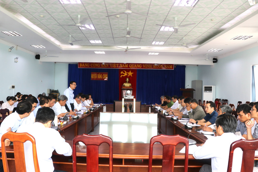 Quang cảnh hội. Ảnh: Ngọc Minh