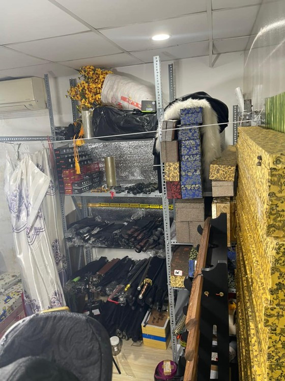 Tang vật thu giữ