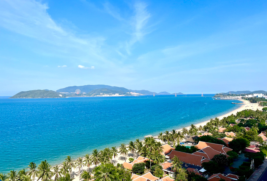 Biển Khánh Hòa, tỉnh Nha Trang. Ảnh: Phương Vi