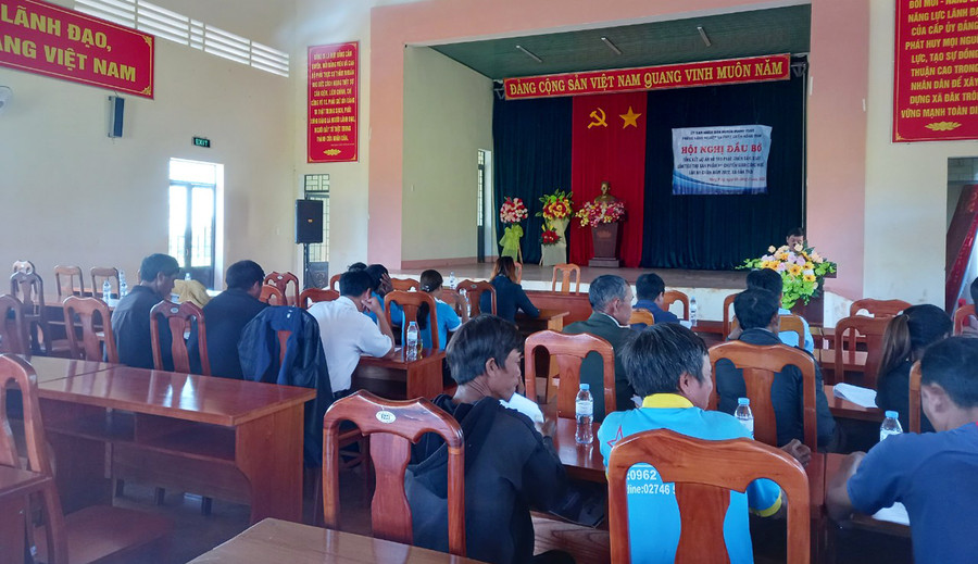 Quang cảnh Hội nghị tổng kết mô hình. Ảnh: Kim Nguyễn Quang cảnh Hội nghị tổng kết mô hình. Ảnh: Kim Nguyễn