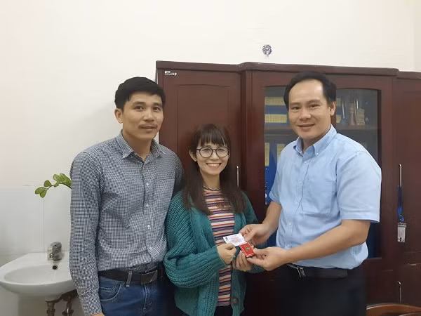  Chị Hương đăng ký hiến mô tạng sau khi chết, sáng 1/10. Ảnh: N.H.