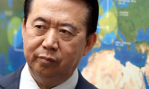 Chủ tịch tổ chức Cảnh sát Hình sự Quốc tế (Interpol) Mạnh Hồng Vĩ. (Ảnh: PA)