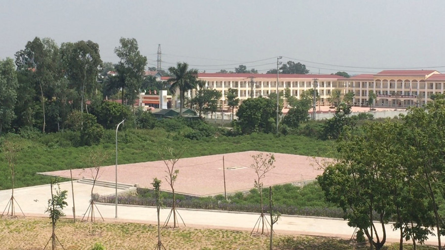 Khu đất rộng 1.100 m2 được chọn làm nơi an nghỉ của cố Tổng bí thư Đỗ Mười tại thôn 1, xã Đông Mỹ, huyện Thanh Trì, Hà Nội