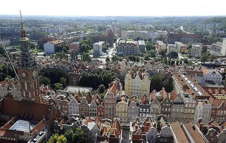 Gdansk, Ba Lan. Thành phố cổ kính với lịch sử phong phú, nằm trên bờ biển Baltic, chắc chắn sẽ làm hài lòng du khách.