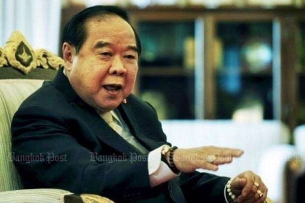 Phó Thủ tướng kiêm Bộ trưởng Quốc phòng Thái Lan Prawit Wongsuwa. (Nguồn: Bangkok Post)