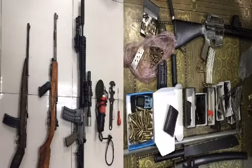 Tang vật của vụ án. Ảnh: T.H