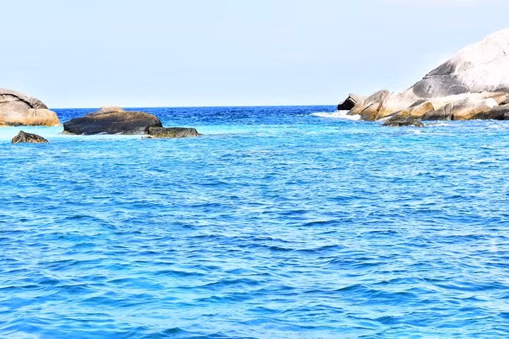 Vĩnh Hy có màu nước xanh ngắt, ở những nơi nước cạn có thể nhìn tận đáy và quan sát được cả hệ sinh thái dưới biển.