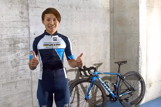 Nguyễn Thị Thật tại Học viện UCI (Thuỵ Sĩ) vào tháng 3-2018