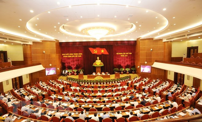 Toàn cảnh phiên thảo luận. (Ảnh: Phương Hoa/TTXVN)  Toàn cảnh phiên thảo luận. (Ảnh: Phương Hoa/TTXVN)
