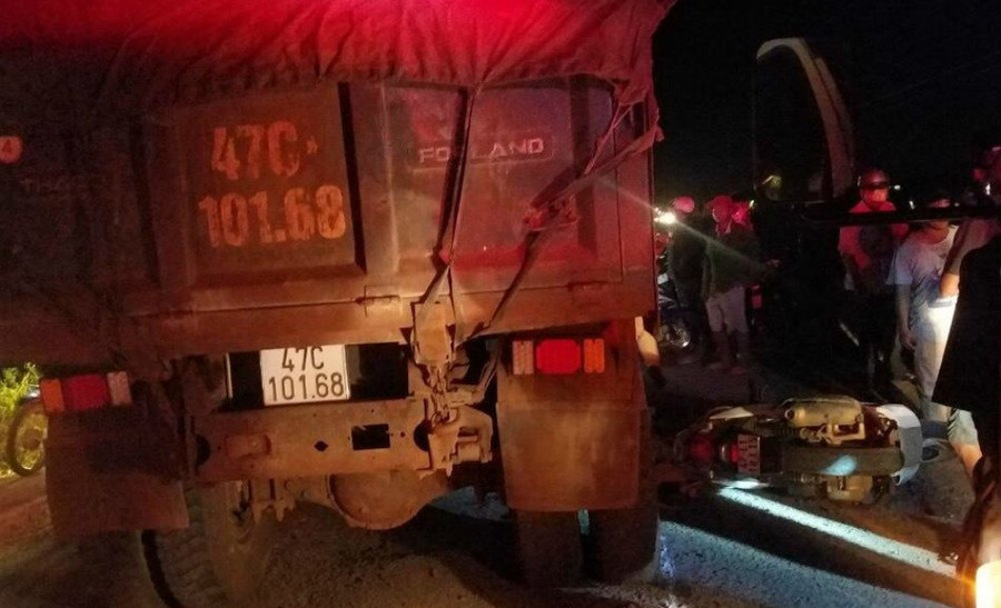 Hiện trường vụ tai nạn