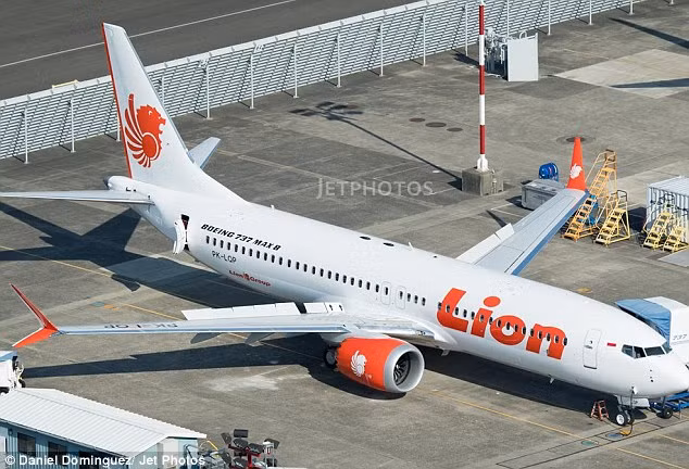 Máy bay của hãng hàng không Lion Air