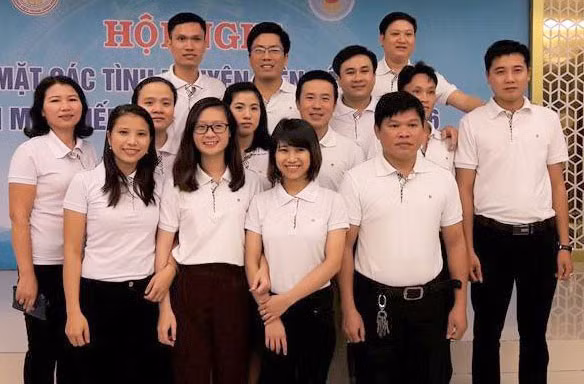 Một số thành viên CLB tại hội nghị gặp mặt các tình nguyện viên ẢNH: NVCC