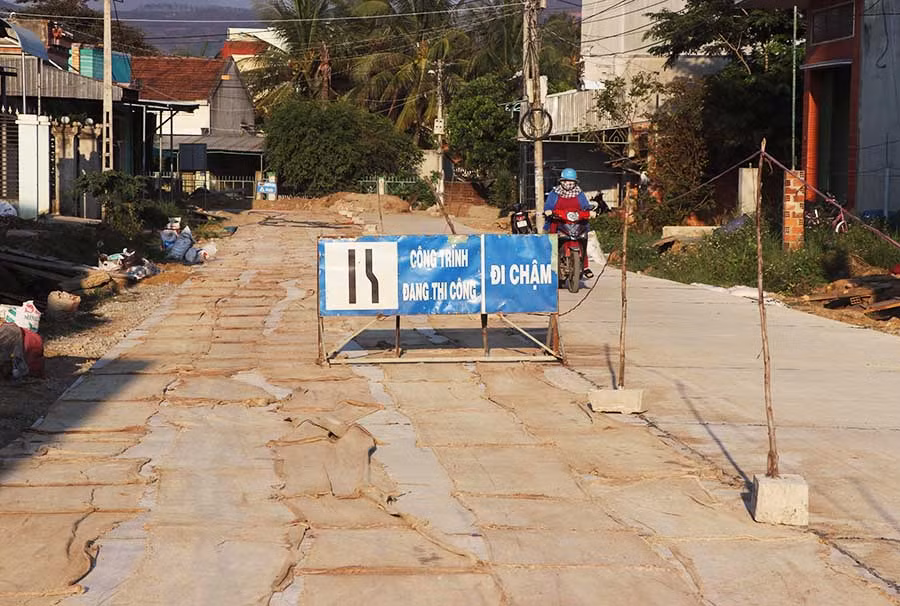  Công trình đường Lý Thái Tổ sắp hoàn thành nghiệm thu và đưa vào sử dụng. Ảnh: Q.T