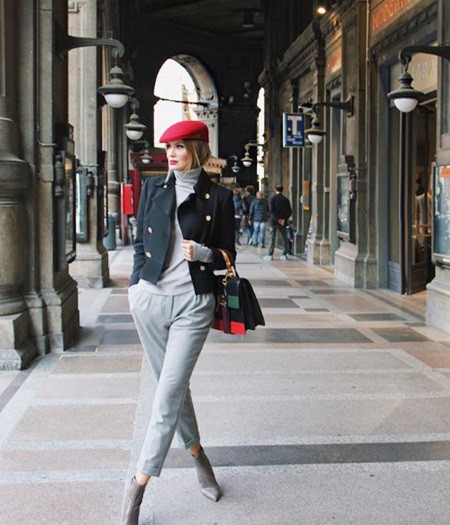 Không chỉ sở hữu vóc dáng chuẩn như người mẫu, cô Zaklina còn có gu thời trang rất tinh tế.