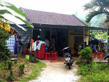 Nhà nạn nhân. Ảnh: Thanh Đức. Nhà nạn nhân. Ảnh: Thanh Đức.