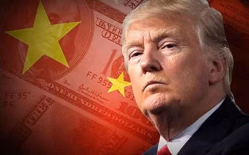 Tổng thống Trump cảnh báo tiếp tục đánh thuế lên hàng hóa Trung Quốc. (Ảnh: AP)