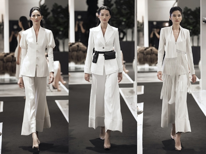 Chi tiết tay phồng, mốt đeo túi ngang hông, họa tiết tua rua được nhà thiết kế cập nhật, mang đến hơi thở hiện đại, thời trang cho người mặc. Chi tiết tay phồng, mốt đeo túi ngang hông, họa tiết tua rua được nhà thiết kế cập nhật, mang đến hơi thở hiện đại, thời trang cho người mặc.